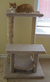 Model 39 - 3' Tall Multi-Surface Cat Tree
