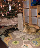 Model 27 - 18" Carpeted Cat Scratch Post