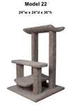 Model 22 - 3' Tall Cat Tree