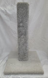 Model 27 - 24" Two-Toned Carpeted Cat Scratch Post
