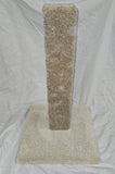 Model 27 - 24" Two-Toned Carpeted Cat Scratch Post