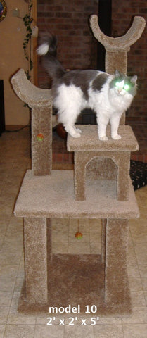 Cat Tree Model 10 – Black Diamond Cat Trees